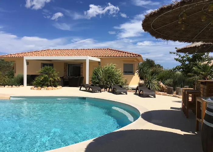L'hacienda Piscine Chauffee A 28, Spa, Boulodrome Et Court De Tennis Prives, 2 Independantes Villa Porto-Vecchio