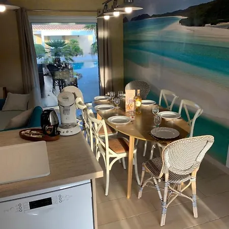 L'hacienda Piscine Chauffee A 28, Spa, Boulodrome Et Court De Tennis Prives, 2 Independantes Villa *