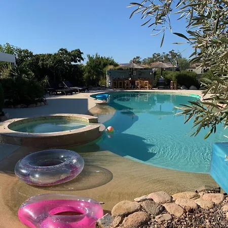 L'hacienda Piscine Chauffee A 28, Spa, Boulodrome Et Court De Tennis Prives, 2 Independantes Villa