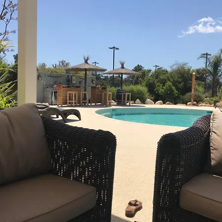 Villa L'hacienda Piscine Chauffée à 28, Spa, Boulodrome Et Court De Tennis Privés, 2 Indépendantes