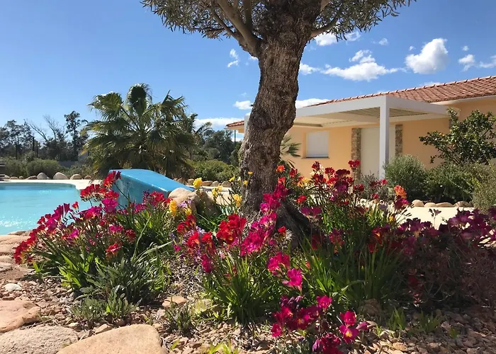 Villa L'hacienda Piscine Chauffee A 28, Spa, Boulodrome Et Court De Tennis Prives, 2 Independantes Porto-Vecchio (Corsica)