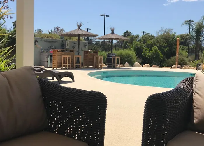 Vila L'hacienda Piscine Chauffee A 28, Spa, Boulodrome Et Court De Tennis Prives, 2 Independantes